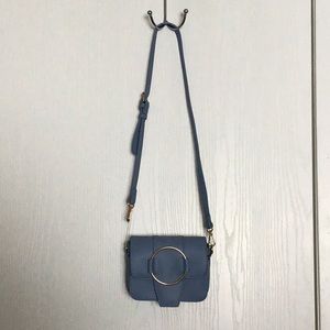 Blue Cross Body Purse